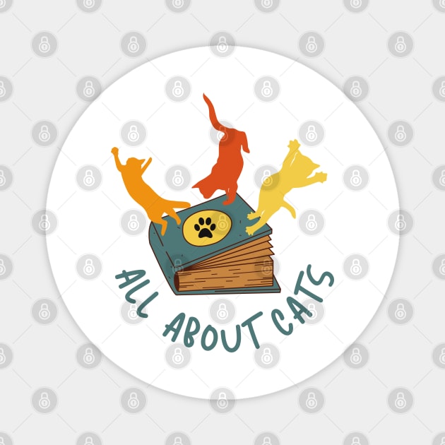 All About Cats Magnet by Armola